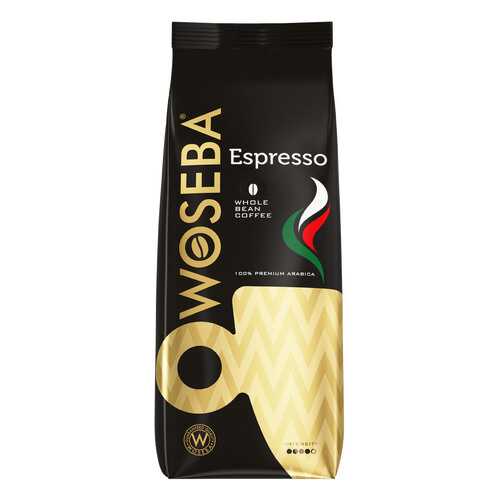 Кофе Woseba Espresso натуральный жареный в зернах 1 кг в Магнит