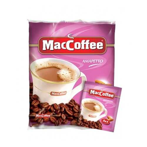 Кофейный напиток растворимый MacCoffee амаретто 3в1 25 г 18 штук в Магнит