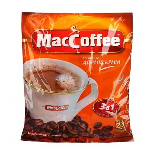 Кофейный напиток растворимый MacCoffee айриш крим 3в1 25 г 18 штук в Магнит