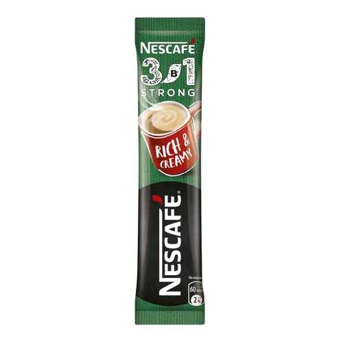 Крепкий кофе NESCAFE 3в1 растворимый порционный, 10 порций по 14.5г в Магнит