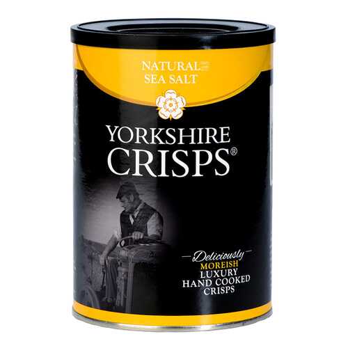 Чипсы картофельные Yorkshire Crisps с морской солью 100 г в Магнит