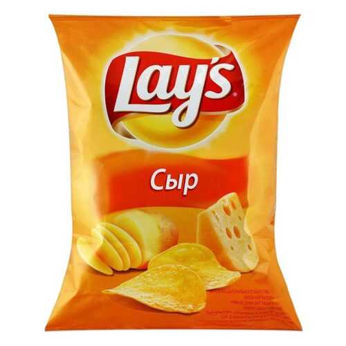 Чипсы Lay's из натурального картофеля сыр 90 г в Магнит