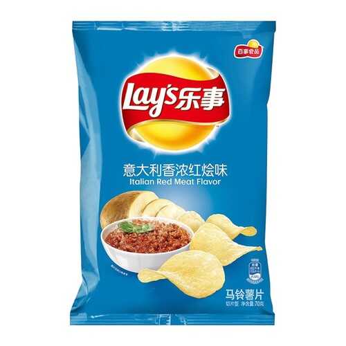 Чипсы LAYS со вкусом Итальянский соус болоньез,70 г в Магнит