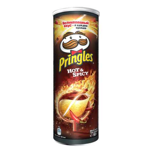 Чипсы Pringles острый и пряный 165 г в Магнит