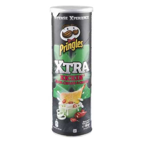 Картофельные чипсы Pringles хtra со вкусом сметаны и лука 150 г в Магнит