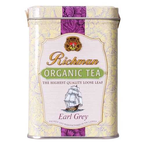 Чай черный Richman organic earl grey 100 г в Магнит