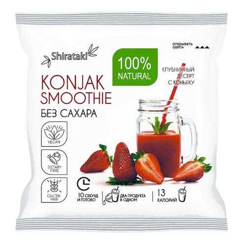 Десерт без сахара Konjak Smoothie клубничный 20 шт по 15 г в Магнит