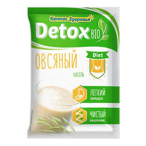 Кисель detox bio Diet Овсяный Компас здоровья 25 г в Магнит