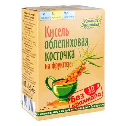 Кисель Компас Здоровья облепиховая косточка 150 г в Магнит