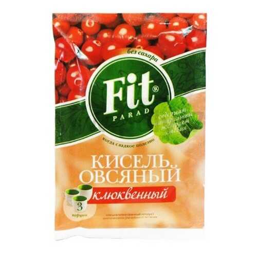 Кисель овсяный Fit Parad клюквенный 50 г в Магнит