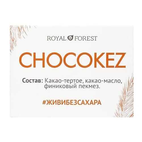 Шоколад Royal Forest Chocokez на финиковом пекмезе 30г в Магнит