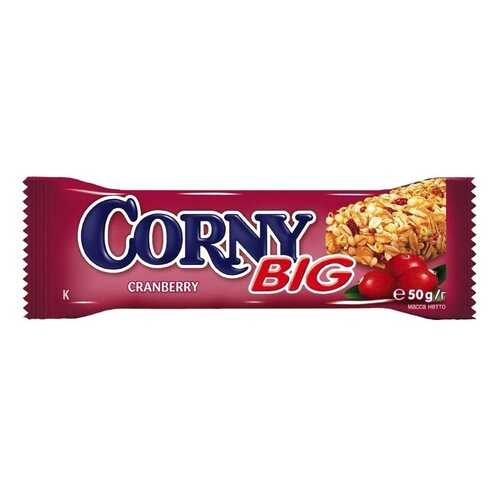 Corny BIG батончик злаковый с клюквой 24 штуки по 50г в Магнит