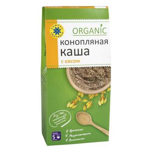 Каша конопляная Компас здоровья organic c овсом 250 г в Магнит