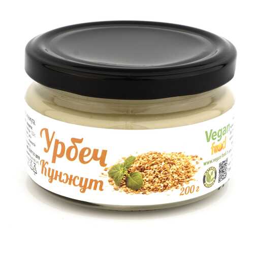 Урбеч Vegan-food из семян белого кунжута 200 г в Магнит