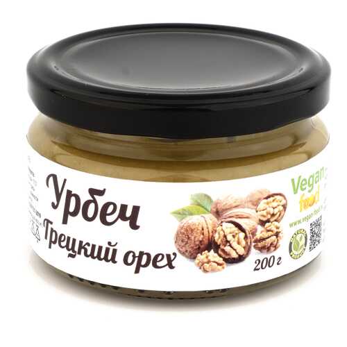 Урбеч Vegan-food из ядер грецкого ореха 200 г в Магнит