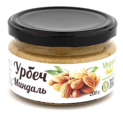 Урбеч Vegan-food из ядер миндаля 200 г в Магнит