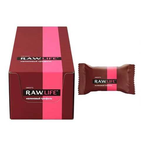 R.A.W. Life Sweets Конфеты (коробка 20шт) (Малиновый трюфель) в Магнит