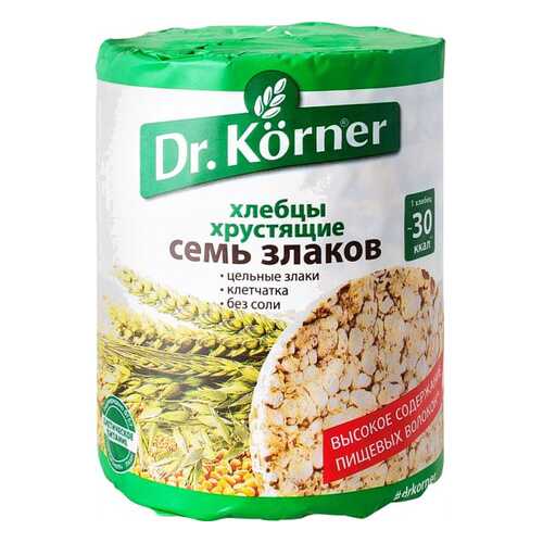 Хлебцы хрустящие Dr.Kоrner семь злаков 100 г в Магнит