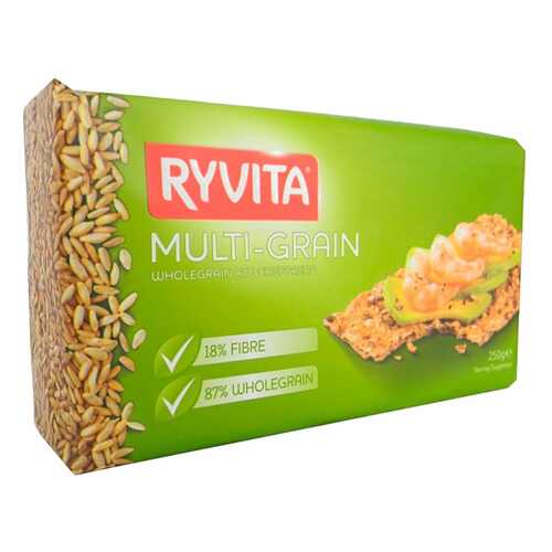 Хлебцы Ryvita Многозерновые из цельного зерна multi-grain 12 штук в Магнит