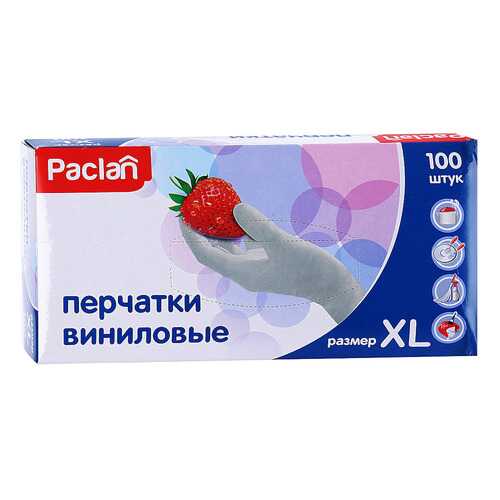 Перчатки виниловые размер XL 100 шт в Магнит