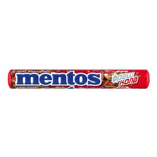 Драже Mentos кола 38 г в Магнит