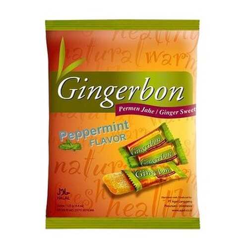 Конфеты имбирные GingerBon с мятой, жевательные 125 г в Магнит