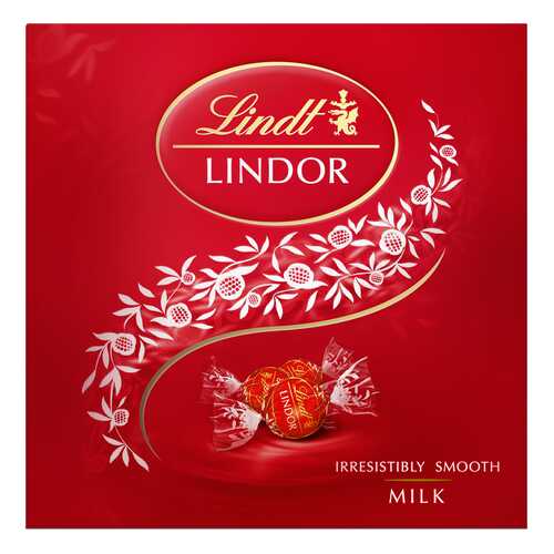 Конфеты Lindt lindor из молочного шоколада 125 г в Магнит