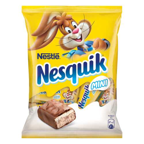 Конфеты Nestle nesquik мини 186 г в Магнит