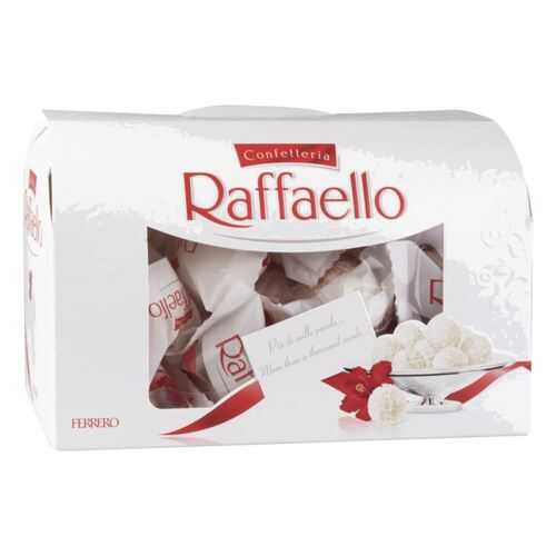 Конфеты Raffaello с цельным миндальным орехом в кокосовой обсыпке 240 г в Магнит