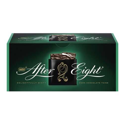 Шоколад темный Nestle after eight с начинкой со вкусом мяты 200 г в Магнит