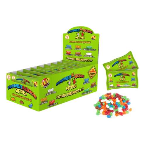 Настольная игра Мармеладские игры, в пакете, 2 серия, 50 гр. Zed Candy в Магнит