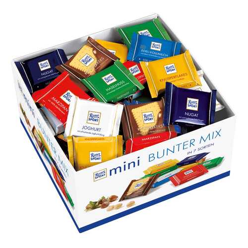 Набор мини-шоколада Ritter Sport bunter mix 1400 г в Магнит