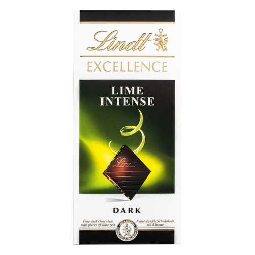 Шоколад темный Lindt excellence лайм 100 г в Магнит