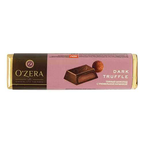 Шоколад темный O'Zera dark truffle с трюфельной начинкой 47 г в Магнит