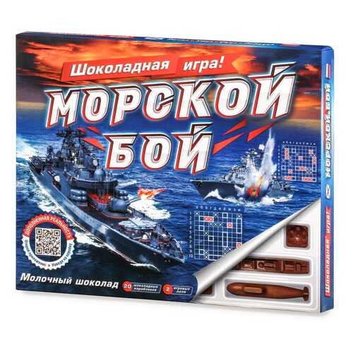 Шоколадная игра Вкусные идеи морской бой 180 г 28х22х2 Россия в Магнит