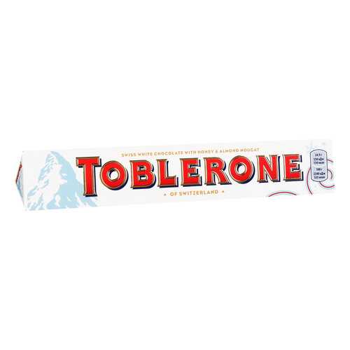 TOBLERONE шоколад белый медово-миндальная нуга 100г в Магнит