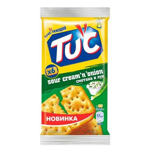 Крекер Tuc cо вкусом сметаны и лука 21г в Магнит