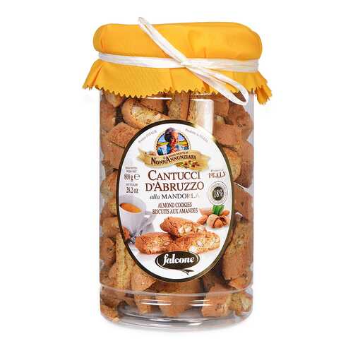 Печенье Falcone Cantuccini с миндалем 800г в тубе в Магнит