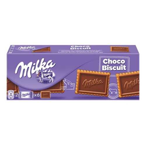 Печенье Milka сhoco biscuit cookies 150 г в Магнит