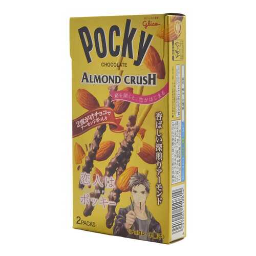 Печенье палочки Pocky almond crush с миндалем 45 г в Магнит