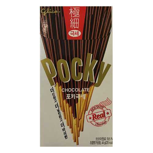 Печенье Pocky палочки супер тонкие шоколад 75 г в Магнит