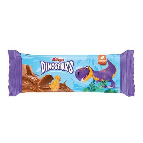 Печенье сахарное Kellogg's Dinosaurs в молочной глазури 191г Россия в Магнит