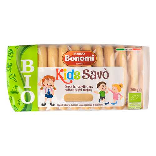 Печенье Savoiardi Kinder сахарное bio 200 г в Магнит