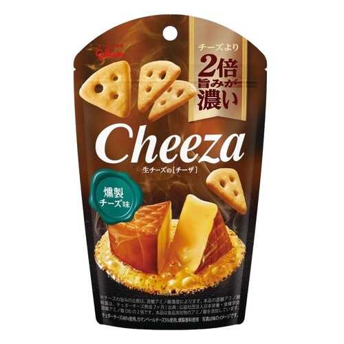 Печенье-снек Glico Cheeza с копченым сыром 40 г в Магнит