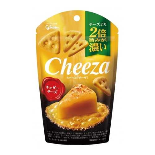 Печенье-снек Glico Cheeza с сыром чедером 40 г в Магнит