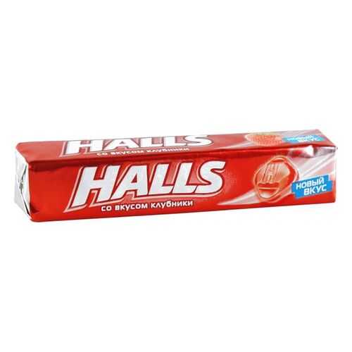 Карамель леденцовая Halls со вкусом клубники 25 г в Магнит