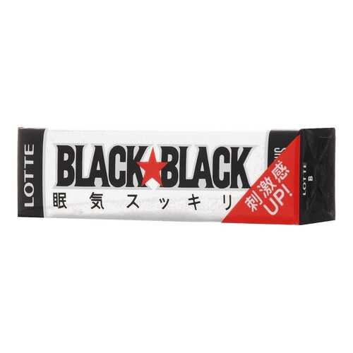 Жевательная резинка Lotte black black в Магнит