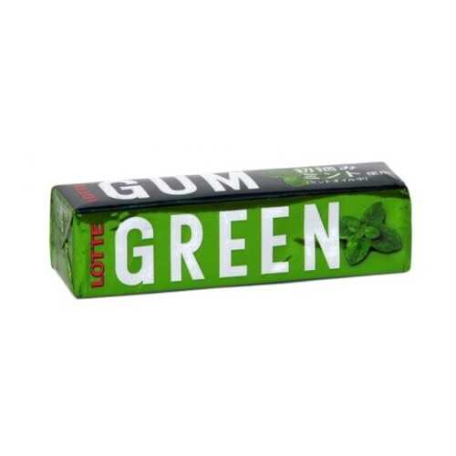 Жевательная резинка Lotte Green Gum, 19,1 г ,Япония в Магнит