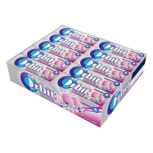 Жевательная резинка Orbit white bubblemint 30 штук в Магнит