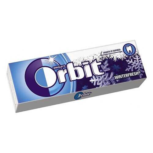 Жевательная резинка Orbit winterfresh 13.6 г в Магнит